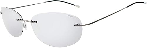 RONSOU Ultraleichte Randlose Reine Titan-bunte Mode Polarisierte Sonnenbrille fr Mnner und Frauen on Amazon.ae - Price Tracker