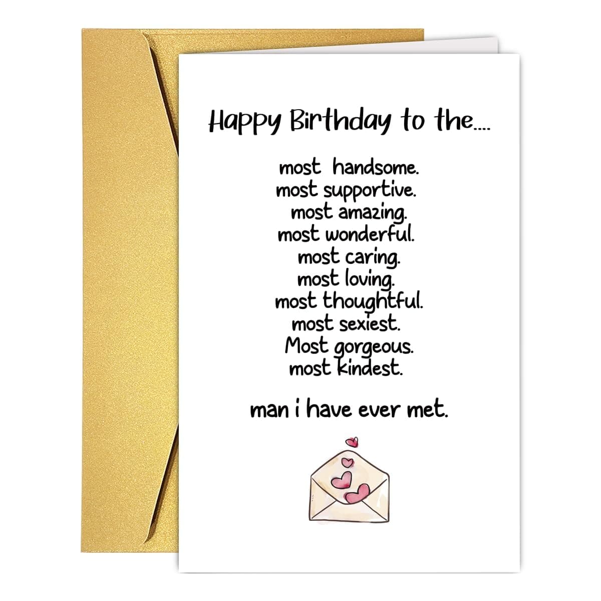 Funny Birthday Card & Gifts for Husband Boyfriend Him, Happy Anniversary Card & Gifts, Valentine Day Gifts on Amazon.ae - Price Tracker
