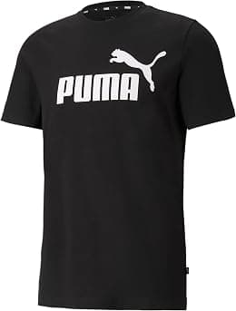PUMA mens ESS Logo Tee T-Shirt (pack of 1) - Best Deal Finder