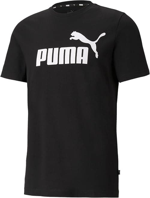 PUMA mens ESS Logo Tee T-Shirt (pack of 1) on Amazon - Best Deal Finder