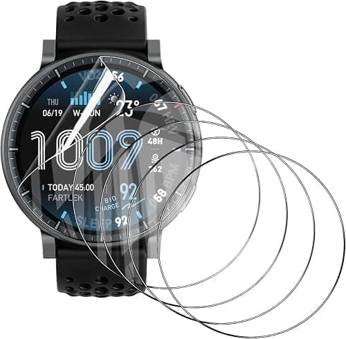 Amazfit Active Max 5 Pieces Anti-Scratch Bubble Free High Definition Transparent TPU Screen Protector for Amazfit Active Max on Amazon.ae - Price Tracker