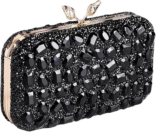 JIAN YA NA Fashion Women Bridesmaid Lady Girl Bride Evening Clutch Bag for Prom Cocktail Party Wedding Engagement على Amazon.ae - متتبع الأسعار