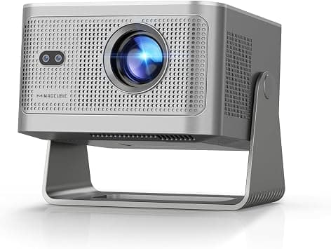 Magcubic Smart Projector 4K Support, Portable Projector with Wifi and Bluetooth, TV Stick Built-in, Auto Focus & Obstacle Avoidance, 650 ANSI, Voice Control, Home Theater Movie Proyector Outdoor | Auto Focus & Obstacle Avoidance, Bluetooth Voice Control, Portable Projector for Bedroom Outdoor, Fits HDMI/USB/PS5/Laptop on Amazon.ae - Price Tracker