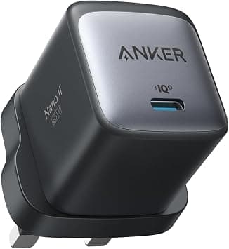 Anker Nano II 65W GaN II PPS Fast USB C Charger Adapter, Compact Charger for MacBook Pro/Air, Galaxy S24/S23, iPhone 17/16 /15/14 Series, iPad Pro, Huawei, Xiaomi, Redmi, Vivo, Oppo and More على Amazon.ae - متتبع الأسعار