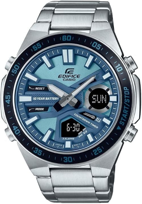 Casio Edifice Men's Watch - EFV-C110D-1A3VDF Black Dial على Amazon.ae - متتبع الأسعار
