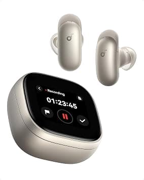 soundcore Anker Liberty 5 Pro Max Wireless Earbuds, AI Note-Taker(120 Free Mins/Mo, Membership for More) for in-Person Meetings, Whisper-Clear Calls, ANC, Smart Case, 5 Mins Charge = 4 Hrs Playtime على Amazon.ae - متتبع الأسعار