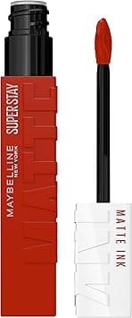 Maybelline Super Stay Matte Ink Liquid Lipstick Makeup, Long Lasting High Impact Color, Up to 16H Wear, Ground-Breaker, Maple Leaf Red, 1 Count on Amazon.ae - Price Tracker
