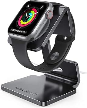 Lamicall Watch Stand for Apple Watch Magnetic Fast Charger - Desk Charging Stand Holder Dock for Apple iWatch Series SE3 SE2 Ultra 3, Series 11 10 9 8 7 6 5(49mm 46mm 45mm 44mm 42mm 41mm 40mm 38mm) - Best Deal Finder