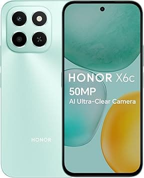 Honor X6c DUAL-SIM 128GB ROM + 6GB RAM (GSM Only | No CDMA) Factory Unlocked 4G/LTE Smartphone (Ocean Cyan) - International Version - Amazon.ae Price Tracker