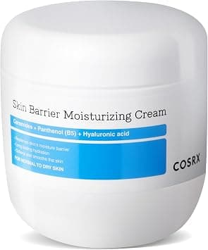 COSRX Skin Barrier Moisturiser 450ml Ceramide Hyaluronic Acid Body & Face Cream for Dry Skin, Fragrance Free Moisturizing Lotion, Korean Skin Care - دليلك لأفضل العروض