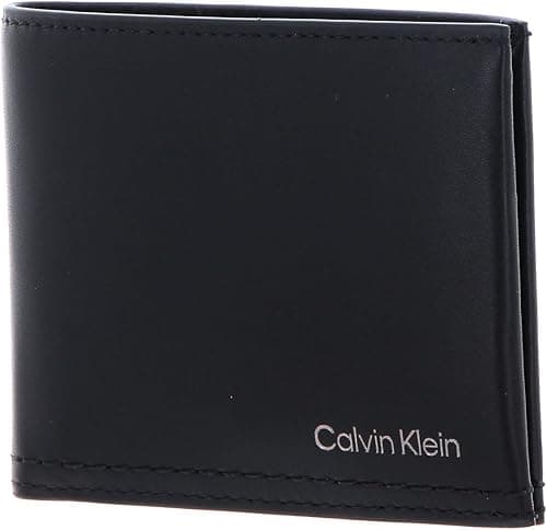 Calvin Klein Men's Duo Stitch Bifold 6CC W/BILL Wallet BLACK STD on Amazon.ae - Price Tracker