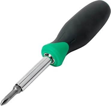 Amazon Basics 6-In-1 Multi-Bit Screwdriver/Nut Driver, Multicolor (Silver, Northern Glow, Grey)(Previously Denali brand) على Amazon.ae - متتبع الأسعار