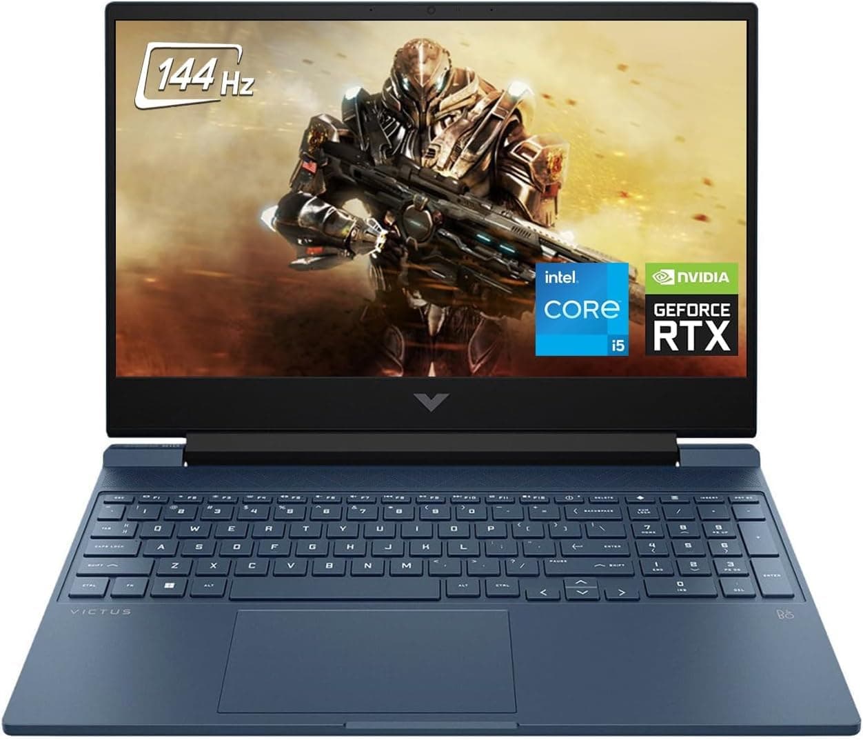 HP (Upgraded) - Victus 15.6" Full HD 144Hz Gaming Laptop - Intel 12th Gen Core i5-12450H - 16GB Memory - NVIDIA GeForce RTX 3050-1TB SSD - Backlit Keyboard - Windows 11 - Blue Performance on Amazon.ae - Price Tracker