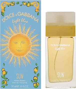 Dolce & Gabbana Light Blue Sun EDT for Women 50 ml on Amazon - Best Deal Finder