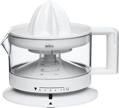 Braun Juicer, White, 350 Ml, Cj 3000"Min 1 year manufacturer warranty" على Amazon.ae - متتبع الأسعار