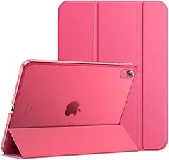 JETech Case for iPad (A16) 11th Generation 11 Inch 2025 / iPad 10th Generation 10.9 Inch 2022, Slim Smart Cover with Hard PC Translucent Back, Supports Touch ID, Auto Wake/Sleep (Pink) - Amazon.ae Price Tracker