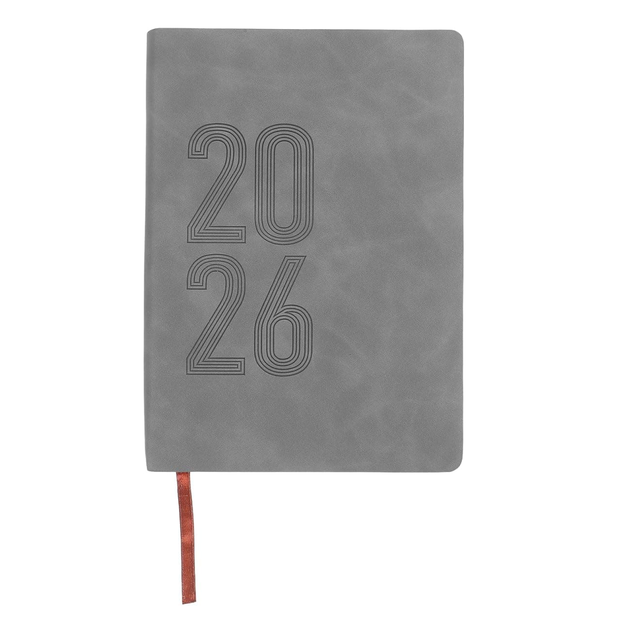 STOBOK 2026 Daily Weekly Calendar Planner Notebook with Bookmarks Academic Time Management Organizer for Diary Journal Agenda Grey on Amazon.ae - Price Tracker