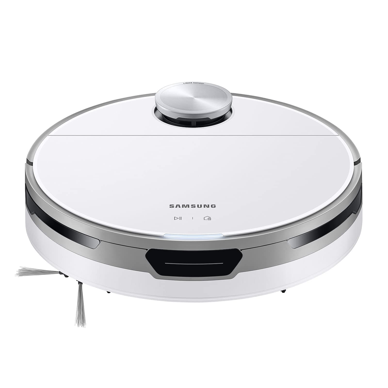 SAMSUNG Jet Bot Robot Cordless Vacuum Cleaner w/Intelligent Power Control, Precise Navigation, Multi Surface Cleaning for Hardwood Floors, Carpets, Rugs, Anti Hair, VR30T80313W/AA, White on Amazon.ae - Price Tracker