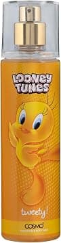 Cosmo Fragrance WB Series Looney Tunes Tweety Body Mist 150ml, Long Lasting, for Kids, on Amazon.ae - Price Tracker