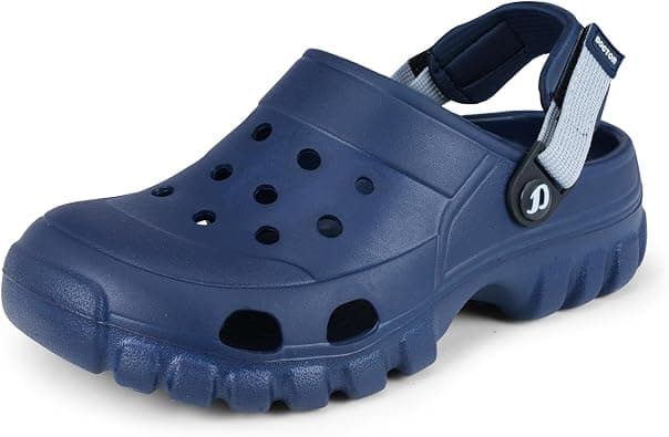 DOCTOR EXTRA SOFT Men's Classic Casual Sports Clogs/Sandals with Adjustable Back Strap for Adult | Comfortable & LightWeight| Stylish & Anti-Skid|Waterproof & Everyday Use Mules for Gents & Boys D-546 on Amazon.ae - Price Tracker