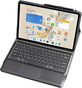 Gruattreay Bluetooth Touched Keyboard Compatible with Honor Pad 9 12.1inch 2024 Keyboard Case with Pen holder Protective For Honor Pad 9 Tablet على Amazon.ae - متتبع الأسعار