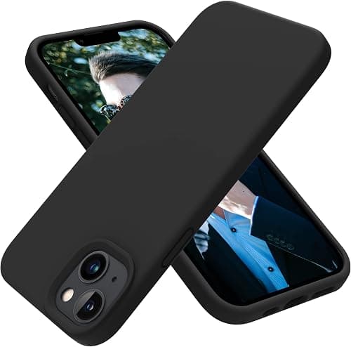 OTOFLY Designed for iPhone 14 Case, Silicone Shockproof Slim Thin Phone Case for iPhone 14 6.1 inch (Black) على Amazon.ae - متتبع الأسعار