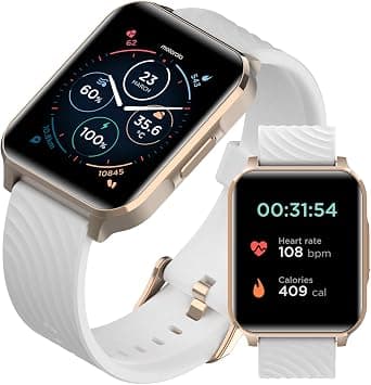 Motorola Moto Watch 70 - Health and Fitness Smartwatch for Every Day Wear, Advanced Health Features, Up to 10 Days Battery Life - Compatible with Android and iOS - Rose Gold, MOSWZ70-RG on Amazon.ae - Price Tracker