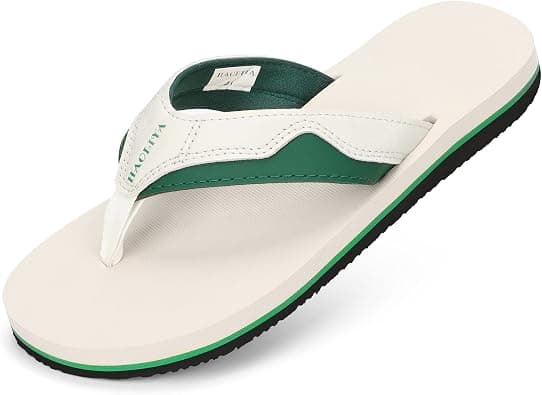 HAOLIRA Flip Flops for Men with Arch Support Comfortable Cushion Walking Orthotic Thong Sandals Lightweight Waterproof Non Slip Outdoor Summer Beach Slippers - Best Deal Finder