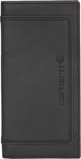 Carhartt Men's Rugged Leather Triple Stitch Wallets, Available in Multiple Styles - Best Deal Finder