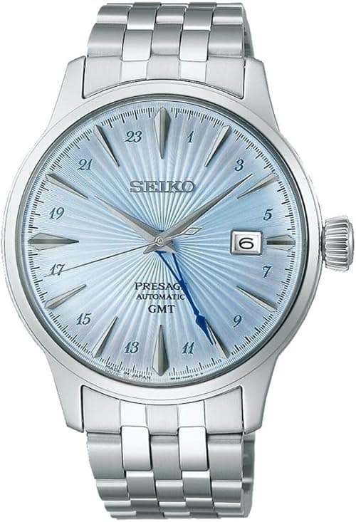 Seiko Presage Blue Dial Stainless Steel Watch for Men SSK037J on Amazon.ae - Price Tracker