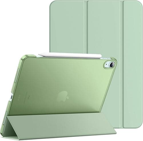 JETech Case for iPad Air 11" M4/M3/M2 & iPad Air 5/4 10.9", Green | Cover for iPad Air 11" (2026-2024) & Air 5/4 10.9" (2022/2020), Translucent Back, Tri-Fold Stand, Auto Wake/Sleep on Amazon.ae - Price Tracker