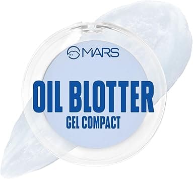 MARS Oil Blotter Gel Compact for Poreless Effect (5gm) with Applicator | Oil Control | Mattifying Formula | Long-Lasting | Shine Free Matte Finish | Flawless Skin on Amazon.ae - Price Tracker