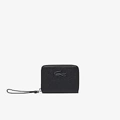 Lacoste Mini City Court Grain Leather Zip Wallet for Women, Noir - Amazon.ae Price Tracker
