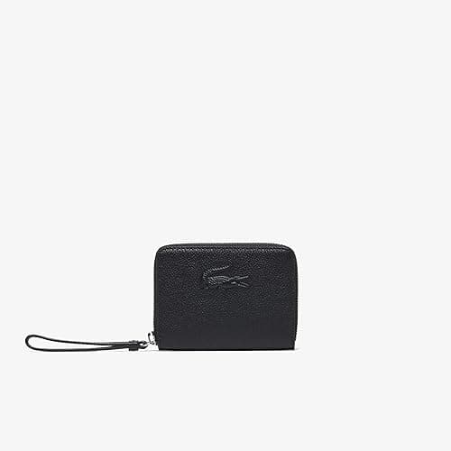 Lacoste Mini City Court Grain Leather Zip Wallet for Women, Noir on Amazon.ae - Price Tracker