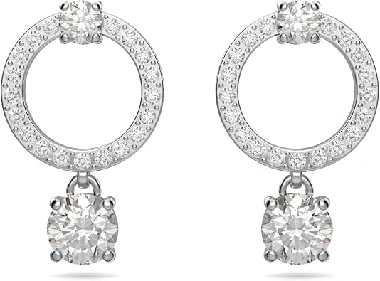 Swarovski Attract Crystal Jewelry Collection, Rhodium Tone Finish - Best Deal Finder