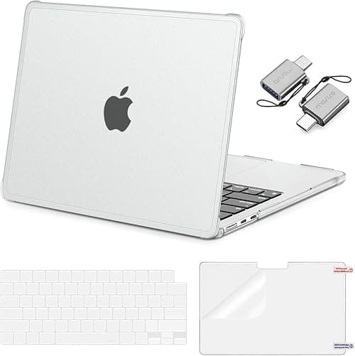 MOSISO Compatible with MacBook Air 13 inch Case M5 M4 M3 M2, Translucent on Amazon.ae - Price Tracker
