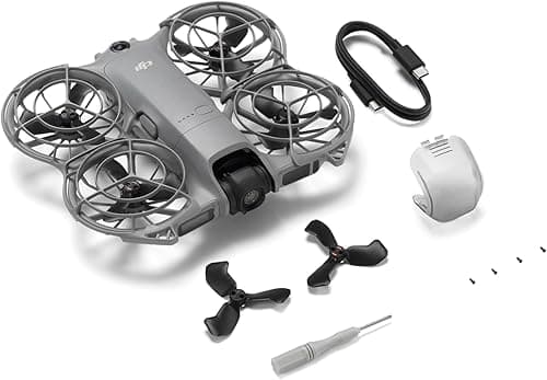 DJI Neo 2 (Drone Only),Lightweight & Foldable 4K Drone With Camera,Palm Takeoff & Landing,Gesture Control, ActiveTrack,Omnidirectional Obstacle Sensing with -UAE Version with Official Warranty Support on Amazon.ae - Price Tracker