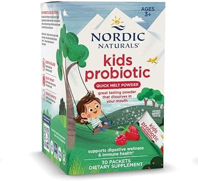 Nordic Naturals Kids Probiotic Pixies - Powder For Children'S Digestive Health, Sugar Free, Vegetarian, Vegan 30 Count, Berry on Amazon.ae - Price Tracker