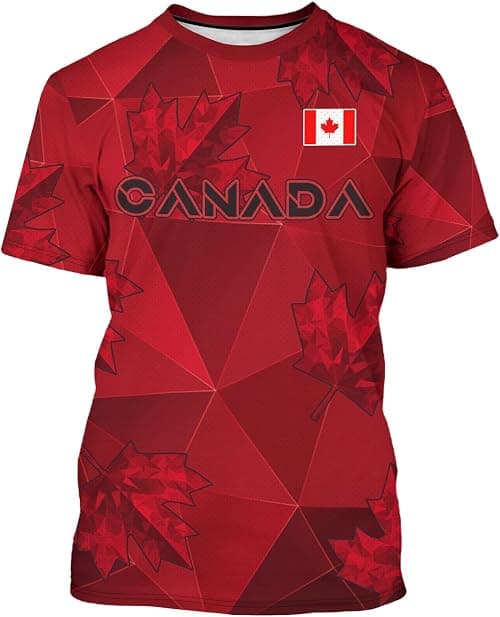 Soccer Jersey for Men Short Sleeve Training Shirt Breathable Sport Casual T Shirt for Soccer Fans على Amazon.ae - متتبع الأسعار