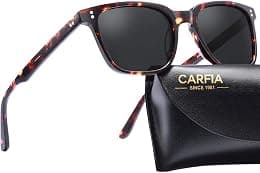 CARFIA Acetate Polarized Sunglasses for Women Small Face - AntiGlare UV400 Protection CA5354C - دليلك لأفضل العروض