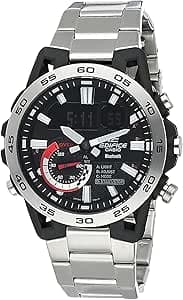 Casio Edifice Men's Watch - ECB-40BK-1ADF Black Dial on Amazon.ae - Price Tracker