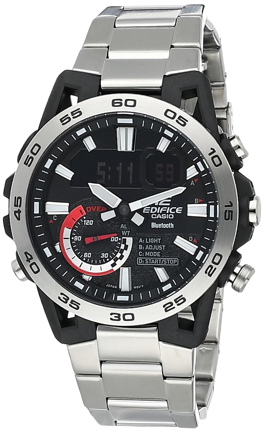 Casio Edifice Men's Watch - ECB-40BK-1ADF Black Dial on Amazon.ae - Price Tracker