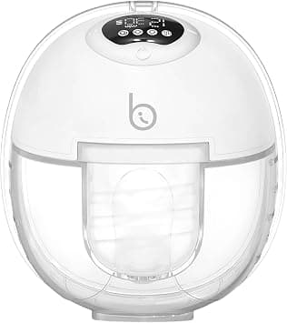 BIRTH Electric Breast Single Pump S39, Portable, Wearable Hands Free Design with Touch Screen LED Display, 4 Modes & 12 Levels of Suction, USB-Chargeable, Quiet Operation, 24mm Flanges. (White) on Amazon.ae - Price Tracker