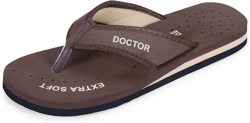 DOCTOR EXTRA SOFT Doctor Slippers for Women Orthopedic Diabetic Pregnancy Non Slip Lightweight Comfortable Flat Casual Stylish Dr Chappals and House Flip flops For Ladies and Girl’s D-22 on Amazon.ae - Price Tracker