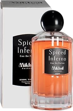 Spiced Inferno by MIKHAIL – Eau de Parfum for Men 100ml | Bold & Fiery Scent with Woody & Spicy Notes | Long-Lasting, Sophisticated Perfume for Day & Evening Wear - Amazon.ae Price Tracker