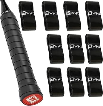 10PCS Anti-Slip Overgrips, Tennis & Badminton Racket Grip Tape with Super Absorbent Sweat-Resistant Material, Grip Tape for Tennis Rackets Badminton Squash Racket (Black) on Amazon.ae - Price Tracker