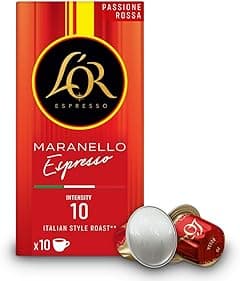 L'OR - Espresso Coffee -Maranello - Limited Edition - Intensity 10 - Dark Roast - 10 Aluminium Capsules Compatible with Nespresso Original Machine (Pack of 1) - Amazon.ae Price Tracker