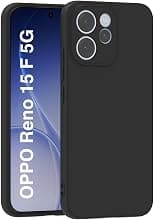 for OPPO Reno15 F 5G Case, Slim Matte Finish Protective Shell, Anti-Fingerprint & Anti-Scratch, Precise Camera Hole Protection, Sweat-proof Ultra-Thin Back Cover - Black - Best Deal Finder