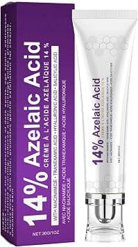 14% Azelaic Acid Acne Cream Redness Relief for Face Advanced Azelaic Acid Serum Redness Reducing Skin Care Prevents Acne Breakouts, Ease Pimple Clarify Skin Soothe Irritation على Amazon.ae - متتبع الأسعار