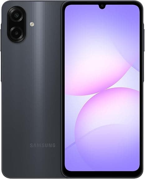 Samsung Galaxy A07 LTE (International Version) Smartphone, 256GB Storage, 8GB RAM,Dual Sim, 6nm Processor, Large Display, 6x OS Upgrades, Black on Amazon.ae - Price Tracker
